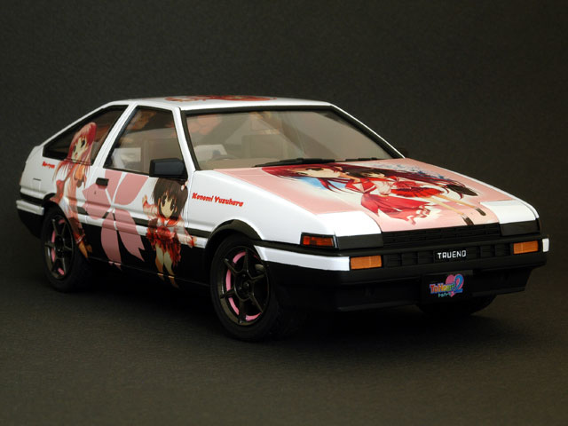 AOSHIMA 1/24 TOYOTA SPRINTER TRUENO AE86 'ToHeart2'