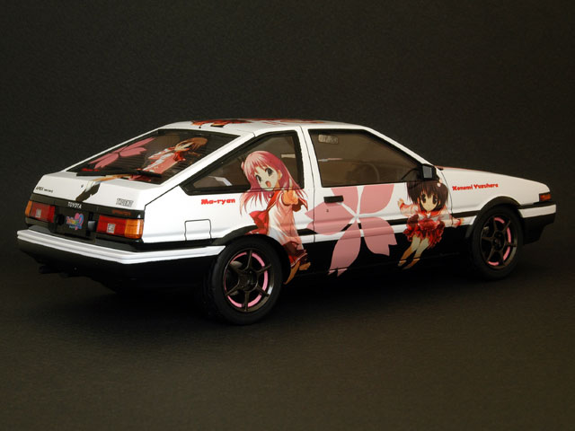AOSHIMA 1/24 TOYOTA SPRINTER TRUENO AE86 'ToHeart2'